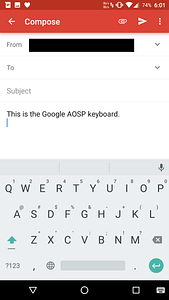 Google AOSP Keyboard