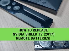 How-To Replace NVIDIA SHIELD TV (2017) Remote Batteries
