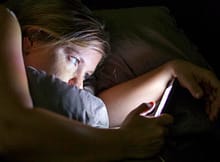 Smartphone Use In Bed