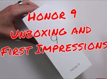 Honor 9 Unboxing and First Impressions