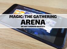 Magic: the Gathering Arena on Android!