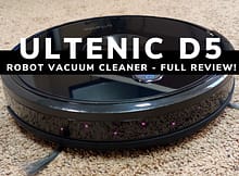 Ultenic D5 Robot Vacuum Cleaner - Full Review