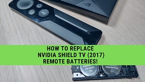 How-To Replace NVIDIA SHIELD TV (2017) Remote Batteries